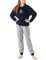 Schiesser Mädchen Schlafanzug Set Pyjama warme Qualitäten Frottee-Fleece-Sweat-Größe 140 bis 176 Pyjamaset, Nachtblau_179983