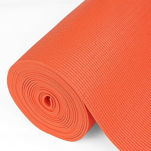 Moosgummi Werkzeugkasten-Regaleinlage Schubladenmatte, 0,3 cm dick x 40,6 cm breit x 4,8 m lang, orange, kein Verrutschen zum Schutz von Schrank, Garage, Wagen, Werkzeugkasten