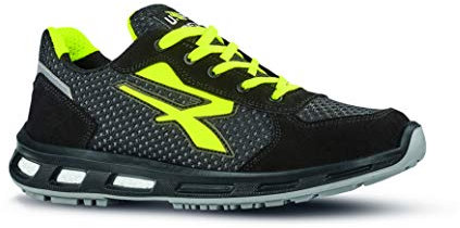U-Power Red Premium Irvin, Scarpe Antinfortunistiche Basse con Tomaia in Nylon Traspirante, Puntale AirToe Aluminium, Suola Infinergy, Sistema Antiperforazione (37)