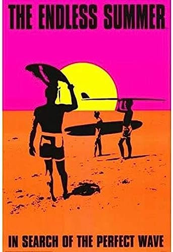 Poster The Endless Summer (1966) Vintage-Filmplakat, Wandkunst, Bilder, Leinwand, Malerei, Poster Und Drucke, Heimdekoration 50X70Cm Kein Rahmen