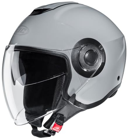 HJC, Jet i40N UNI Nardo Grey Motorcycle Helmet, M
