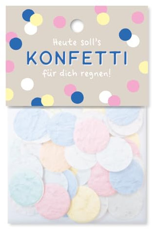Grafik Werkstatt Blumenkonfetti | Konfetti, Blau