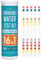 16 in 1 Aquarium Test Strips,125 Strips Water Quality Test Kits for PH Hardness Hydrogen Sulfide Iron Copper Lead Manganese Chlorine Nitrate Nitrite Sulfate Zinc Fluorine Sodium Chloride Alkali
