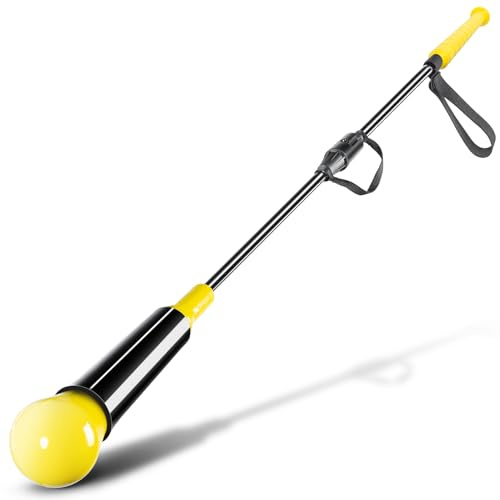 PLAYAPUT Hitting Trainer for Baseball and Softball, 52 Baseball Hitting Stick Practice Swing,Hitting,Batting,Easy Set Up & Take Down Swing Trainer Great for One-On-One Coaching Training Equipment