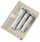 Manicure Pedicure Set Nail Clippers Kit 4 Pcs Stainless Steel Hygiene Kit Portable Nail Trimming Set and Grooming Tools with Fine Leather Case