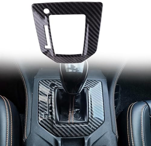 ALaaaaL Zentralsteuerung Aufkleber des Autos Für Subaru XV Crosstrek 2018 2019 2020 2021 LHD,Auto Klimaanlage Bedienfeld Dekoration Abdeckung Innen Zubehör