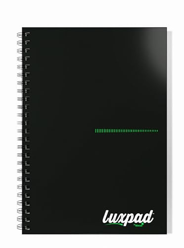Silvine Luxpad Recycled A5 Hardback Wirebound Notebook - Lined (160 Pages)