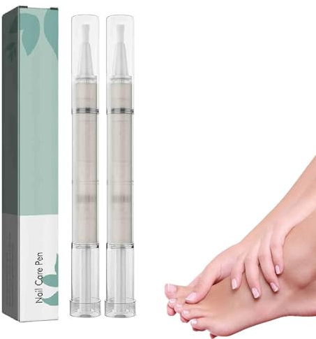 Nail Care Pen, Fungal Nail Treatment for Toenails, Fungus Nail Care Pen, Natural Ingredients Nail Repair Pen, Fungal Nail treatment Extra Strong, Nail Strengthener Nail Care Pen (2PCS-1)