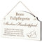 Dekolando Schild Bester Fußpfleger Beste Fußpflegerin Geschenk - lustige Geschenke in 3 Größen zum Geburtstag Weihnachten Ostern Nikolaus - für Männer Frauen Kollegen Mitarbeiter