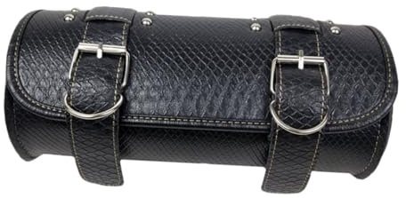 Alipis borsa per la testa bisaccia attrezzi da motociclo di grandi dimensioni borsa porta attrezzi borsa attrezzi borsa da Borsa degli attrezzi pelle pvc Black