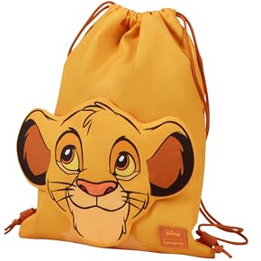 Samsonite Sammies Disney - Simba Turnbeutel für Kinder 37 cm, Sportbeutel mit Kordelzug, Leichter Gym Bag für Schule, Sport & Freizeit