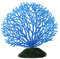 Fdit Künstliche Coral Ornament Streifen Korallen Pflanze Ornament Glowing Effect Silikon Künstliche Dekoration für Aquarium Aquarium Landschaft(blau)