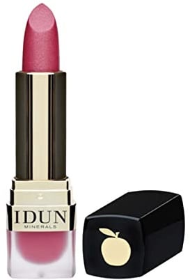 IDUN Minerals Illuminating Creme Lipstick - Ingrid Marie, Deep Pink