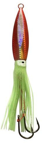 Team Norway Inchiku Flat Slow Jigger Rot/Luminous Gewicht 250 g