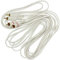 1STec 5m Screened Stereo Audio Lead with 4 Gold Plated Red + White Phono Plugs to 2 Male RCA Connectors & Individually Screened 99% OFC Cable for Satellite TV-HiFi Amplifier Amp (5 Metre Long)