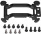 Shock Absorbing Board + Schrauben Set für DJI Mavic Pro Drone, Ersatzteil Gimbal Damping Board Anti Vibration Damping Plate