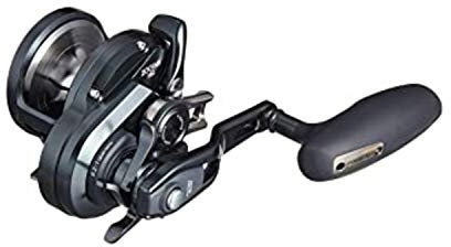 Shimano 2001NRHG Köderrolle Doppelachse Oshiajiger F Custom (Links) Bernsteinjack-Thunfisch