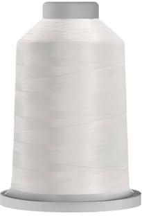 Glide Thread Trilobal Polyester No. 40-5000 Meter Spool - 10000 White