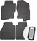 moto-MOLTICO Gummimatten Auto, 4-teiliges Set, Allwetter Gummi Fußmatten, Antirutsch & Wasserfest Autoteppiche - passend für Nissan Navara Pathfinder ab 2010