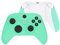 eXtremeRate Carcasa Delantera y Grip para Xbox Series X/S Mando - Cubierta Frontal Protectora de Agarre Empuñadura para Xbox Series S X Controlador - No Incluye Mando (Mente Verde)