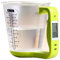 TOSSPER Kitchen Digital Measuring Cup Electronic Jug Scales Liquid Weighing Tool with Lcd Display for Baking Cooking Measurements 600ml
