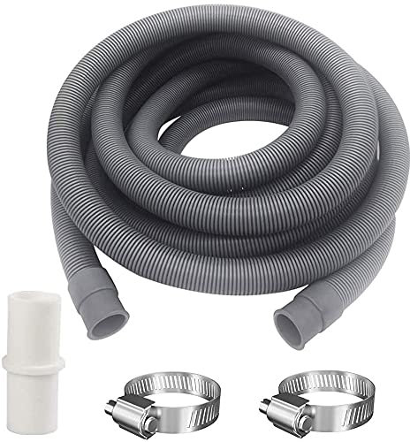Drain Hose for Dishwasher, Extension Kit for Washing Machine, Extension Drain Hose, Waste Water Hose Extension, Universal Replacement Washing Machine Hose, for Washing Machine, Dryer, Dishwasher…