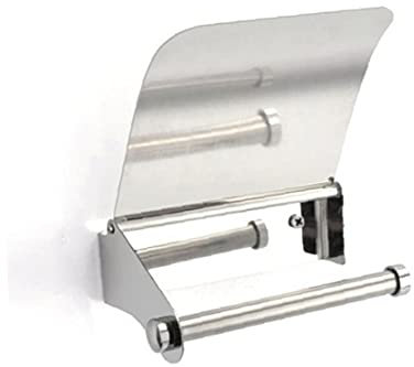 TOSSPER Toilettenpapierhalter, Badezimmer-wc-Rolle Edelstahl Badezimmer-gewebehalter-Rack-Wand Montiert Für Mobiltelefon-platzierung