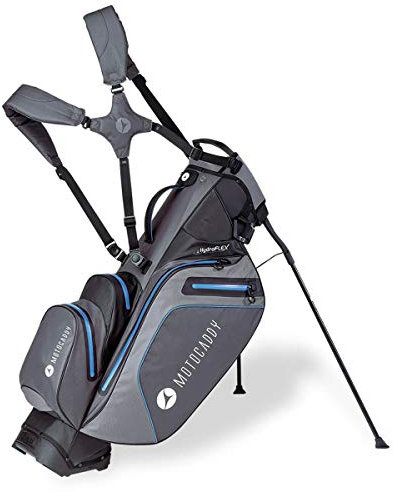 Motocaddy Hydroflex Standtasche, Anthrazit/Blau, Einheitsgröße
