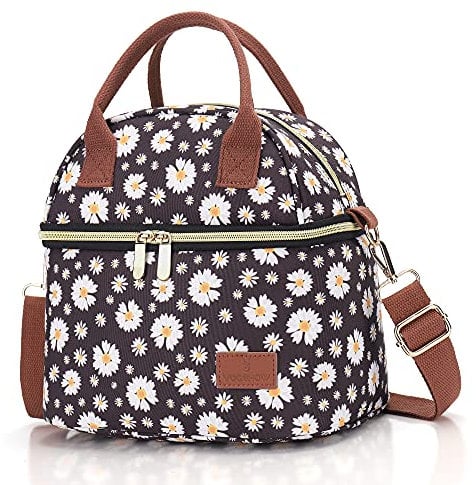 VS VOGSHOW 9L Kühltasche Klein Doppelschicht Lunchtasche Damen Kinder Isoliertasche Wasserdicht Lunch Bag Tasche Thermotasche für Arbeit Schule Picknick