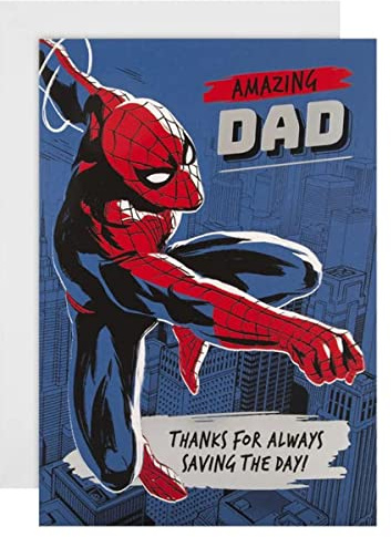 Hallmark Amazing Dad Spiderman Fathers Day Card