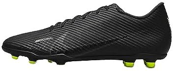 NIKE Men's Mercurial Vapor 15 Club MG Sneaker, Black/DK Smoke Grey-Summit White-Volt, 6 UK