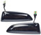 2 x LED-Seitenblinker, dynamisch, sequenziell, für O – Pelz Astra J Astra J K Zafira C Insignia B Grandland X (schwarz)