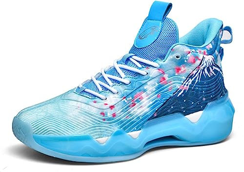 Scarpe da Basket Giovani Scarpe da Basket Ragazze Basketball Coach Comodo Alto Top Traspirante Scarpe Sportive per Gli Uomini E Le Donne Anti-Slip
