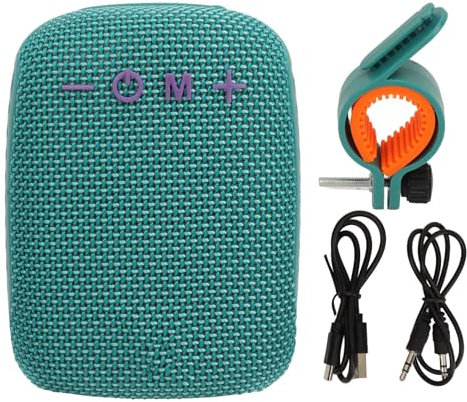Altavoz Bluetooth para Bicicleta, Mini Altavoz Portátil Impermeable para Exteriores, Compatible con Conexión en Serie, Altavoz Inalámbrico para Bicicleta para Ciclismo, (Blue)