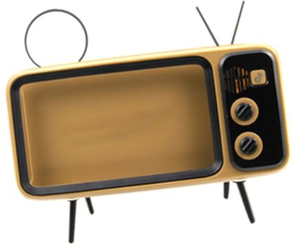 OKUMEYR 1Stk handyhalter altes Telefon Schreibtischaufsatz Retro Phone Holder Handy aufsteller Lautsprecherständer Handyständer kreativer Redner Outdoor-Lautsprecher Tv schmücken Ornamente