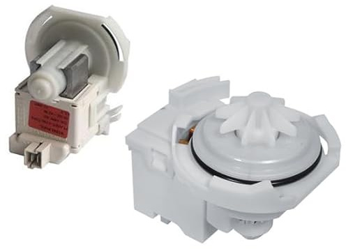 SOS Accessoire Ablaufpumpe für Spülmaschine, 481236018508 Whirlpool, Bauknecht, Ignis, Laden, Ikea Whirlpool, Kitchenaid