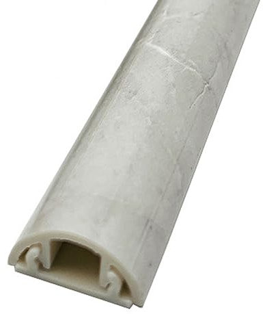 RobustWeg Cable Trunking,Half Round Paintable Cable Trunking,Open Wire Duct,Decorative Wire Hider,Cable Cover,Cable Management,Hide Wires Self Adhesive Cable Tidy,Cable Management For Home Office