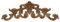 XBHGSY Decorazione Applique In Legno Accessori Per La Decorazione Della Casa In Legno Ante E Finestre Di Armadi In Legno Piccole Applicazioni Floreali Decorative Mini 2 Pezzi 40 * 13 Cm