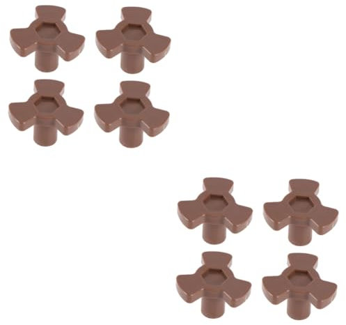 Alipis 8pcs Replacement Microwave Turntable Shaft Coupler Tray for Oven Strong Lightweight