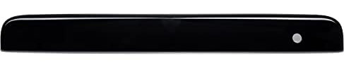 HCPAVEXT Heckspoiler Spoiler Für VW T5 T5.1 T6 T6.1 Für Transporter Schwarz/Kohlefaser-Optik Auto Doppeltür Hinterer Haltegriff Verkleidungsabdeckung Kofferraumdeckel (Schwarz)