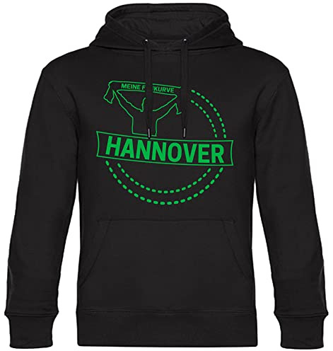 multifanshop Kapuzen Sweatshirt - Hannover - Meine Fankurve