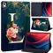 Tablet Case Lenovo Tab M10 HD 2ND Gen 10.1 inch (TB-X306X/X306F)-lightweight Embossed Flip PU Leather Cover Case Ultra Thin Cover (initial letter L)