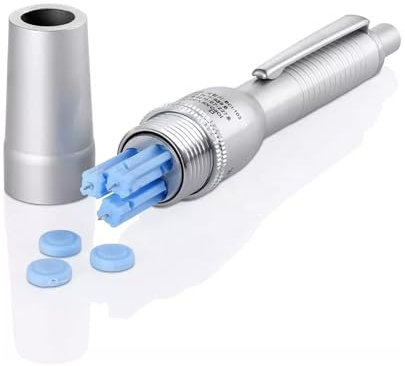 Stechhilfe 3 Nadel, Blutlanzettenstift für 3 Lanzetten, Blutentnahmestift, Schröpfstift, Lanzettenstift, Blut Stechstift, Lanzette Stift, Blutdrainage, Hacamat Kalemi, Hijama Pen