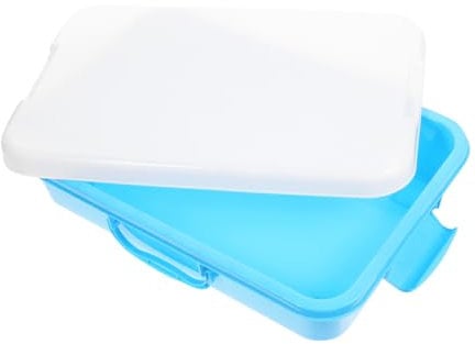 LOLIPPYY Portable Sandbox Tray Boys and Girls Outdoor Sand Play Toys Lidded Box for Boy Girl's Sandpits