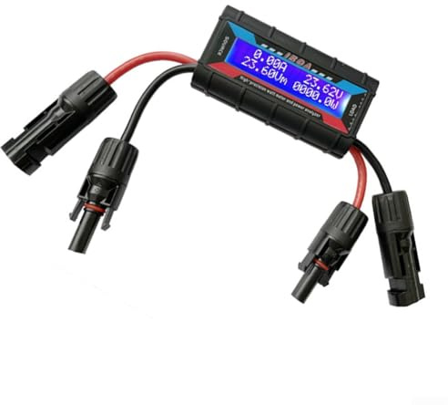 Drivstraw 200A Power Analyzer,Watt Meter Detectorm,Digital LCD Watt Volt Amp Meter For Aircraft, for battery Consumption Monitor For for battery Backup Systems.(200A)