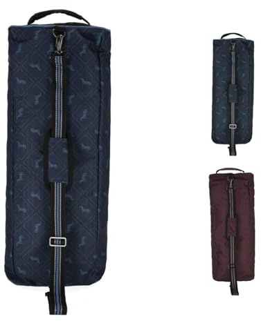 netproshop Modische Trensentasche 35x18x68cm Tasche zur Aufbewahrung von Trensen wasserabweisend, Farbe:Navy Dusk