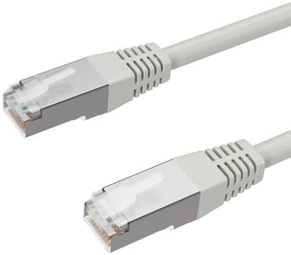 Kabelbude.eu Netzwerkkabel Patchkabel Ethernet LAN Kabel cat 6 S/FTP PIMF Halogenfrei 7,5m RJ45 Stecker