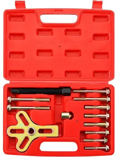 DASBET 13PCS Harmonic Balancer Steering Wheel Puller Tool