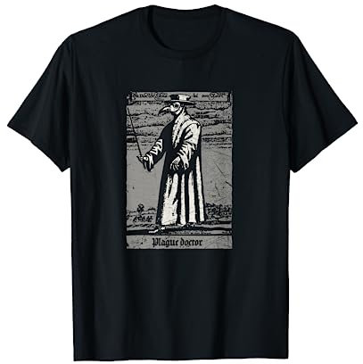 Occult Plague Doctor - Horror Pest Vintage Tarot T-Shirt T-Shirt