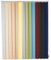 Lamellenvorhang auf Maß Vertikaljalousie viele Größen und Farben Stoff blickdicht lichtdurchlässig Tür Fenster Lamellen Rollo Schiebegardine (Breite 140,1-160 cm x Höhe 120,1-140 cm, Hellgrau)
